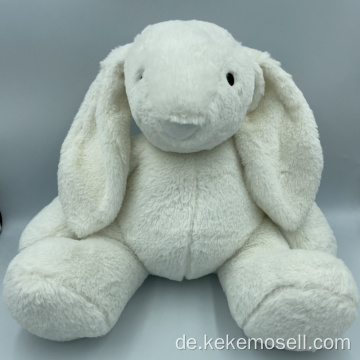 Weißes Korallenliebes -Kaninchenspielzeug für Kinder